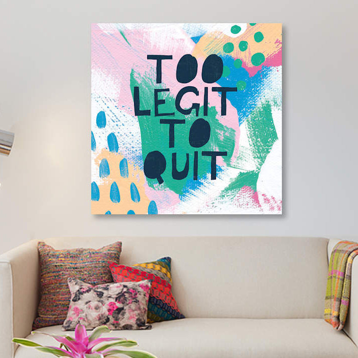 «Bright Inspiration III», impression sur toile, H 12 po x l 12 po x P 1,5 po, Toile tendue, Pas de tapis