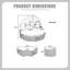 Lit de jour modulaire en rotin pour l'extérieur Patio Furniture-1658784298