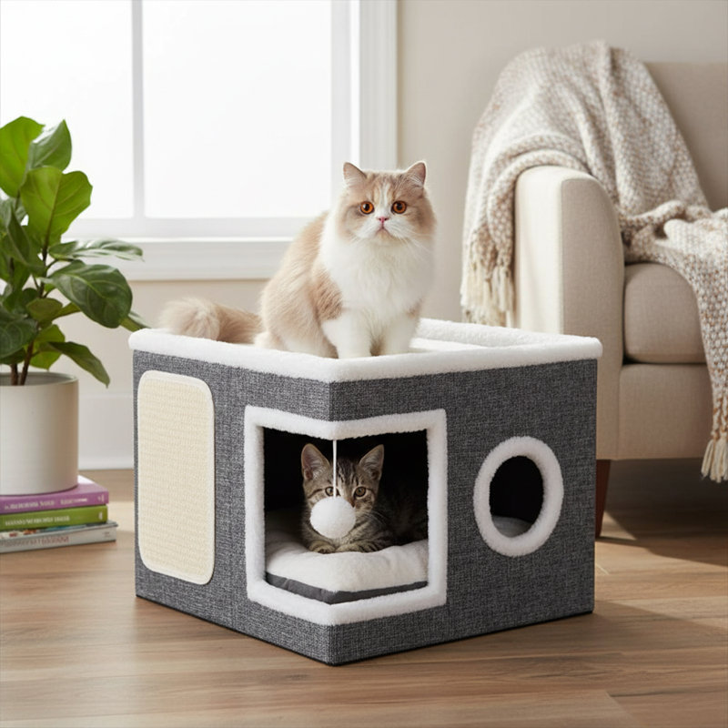 Cotton Nest Pet Bed