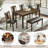 Piece Dining Table Sets(must Include Both Table And Chair) Wood Rustic Kitchen