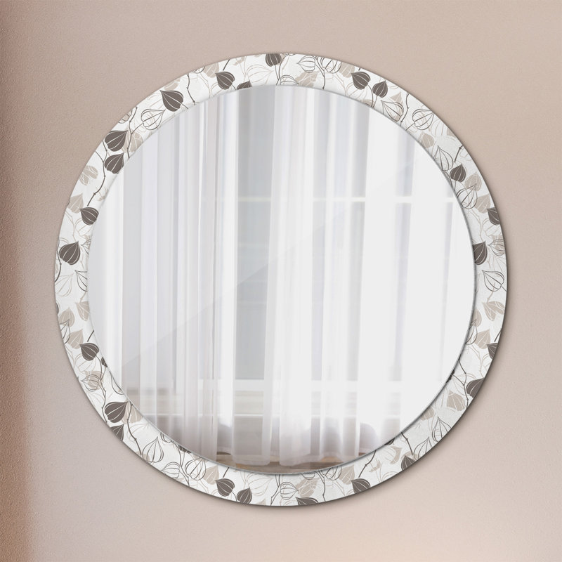 Huldar Glass Flat Wall Mirror
