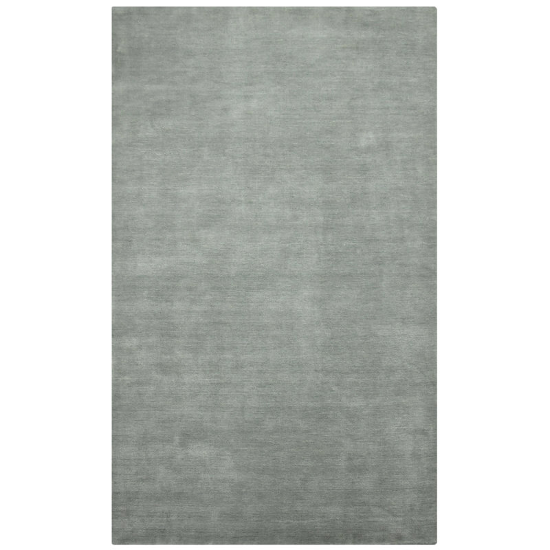 Tapis gris en laine Chauvin, Rectangle 5 pi x 8 pi