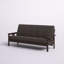 Lakel Full-Size Futon Frame Includes 6" Innerspring Mattress-2107567394-2078043841