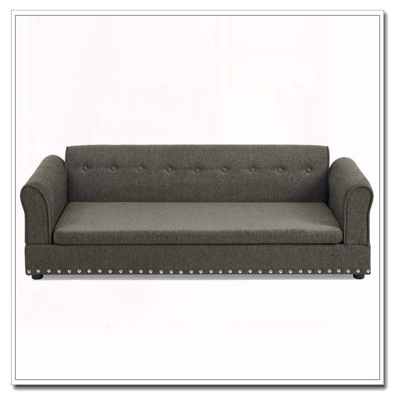 Canapé surdimensionné Elegant, Gris foncé