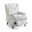 Ameiah 74 cm W Upholstered Wing Back Manual Push Back Recliner with Naihead Trims-466611853