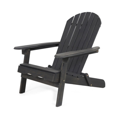 Teigan Acacia Outdoor Adirondack Chair