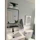 Arie 2 Light Frosted Dimmable Vanity Light