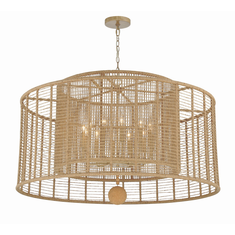 Lustre en argent bruni 12 lumières Karlie