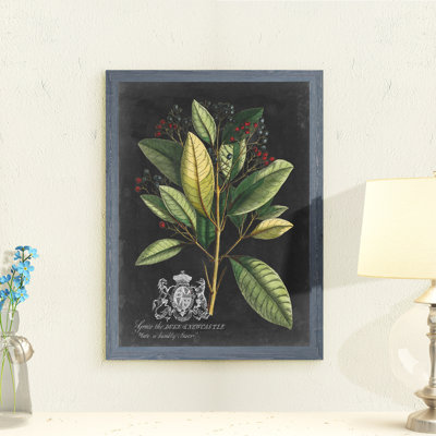 Reproduction d’art sur toile encadrée « royal feuillage iv » par paul cezanne