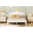 Gevon Solid Wood+MDF Panel Bed