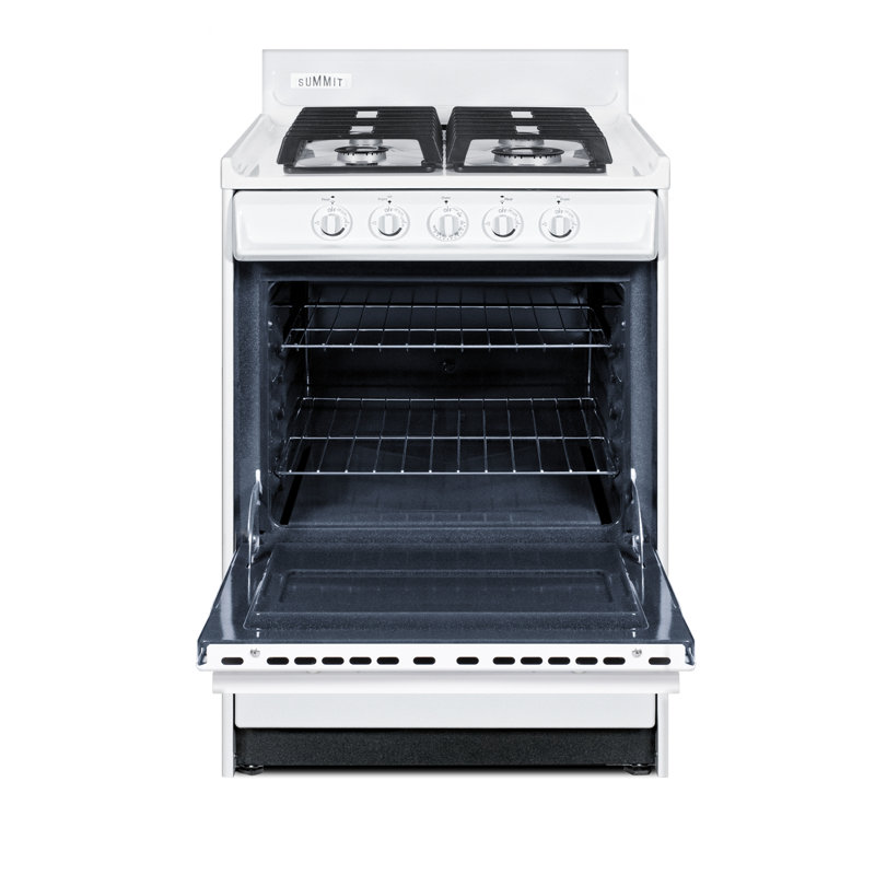 Summit Appliance 24 Inches Wide Sealed Burners Gas Range