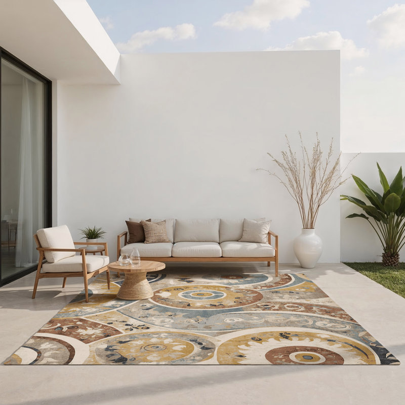 Tapis intérieur et extérieur Flashy Streak, Rectangle 9 pi x 12 pi