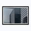Graphic Mirrored Building Scape Print