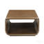Table basse en noyer foncé