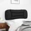 Coussin de tête de lit vidaXL noir 100 cm Hvar-91193653