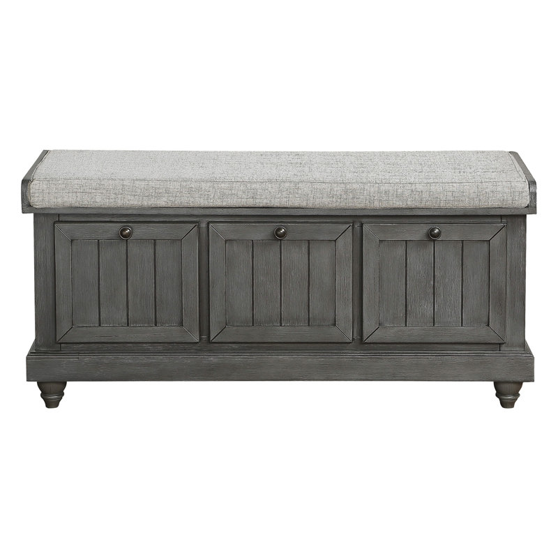 Mobilier de maison en bois massif 1pc, Gris foncé