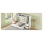 Lit escamotable double avec placard et tiroirs-817254171