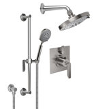 Rincon Bay 1.8 GPM Styletherm 0.5" Thermostatic Shower System with Handshower Slide Bar