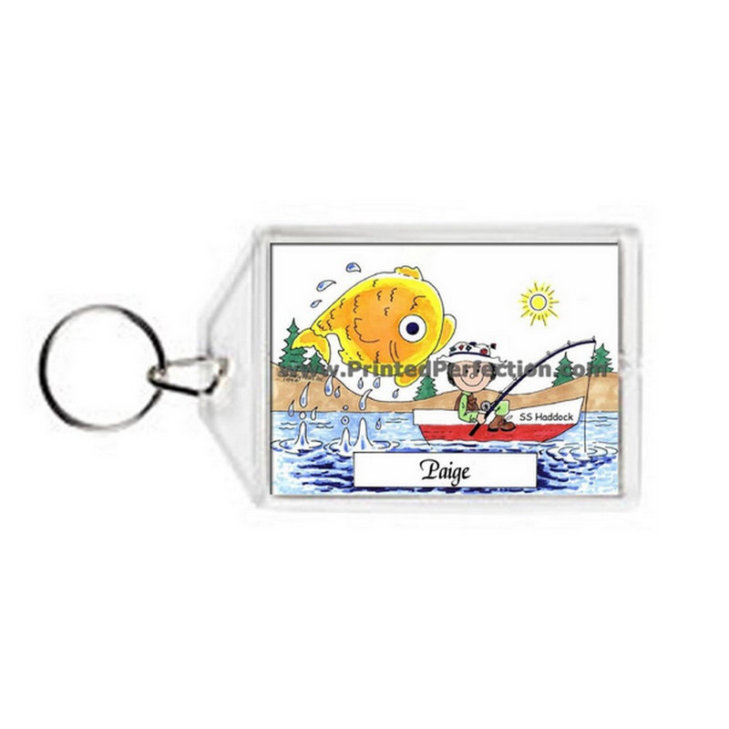 Porte-clés personnalisé en acrylique