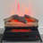 23 Inch Electric Fireplace  3D Log Set Insert, Infrared Fireplace Heater For Indoor