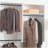 Devi White Wall Mounted Wood Closet System-1155360155
