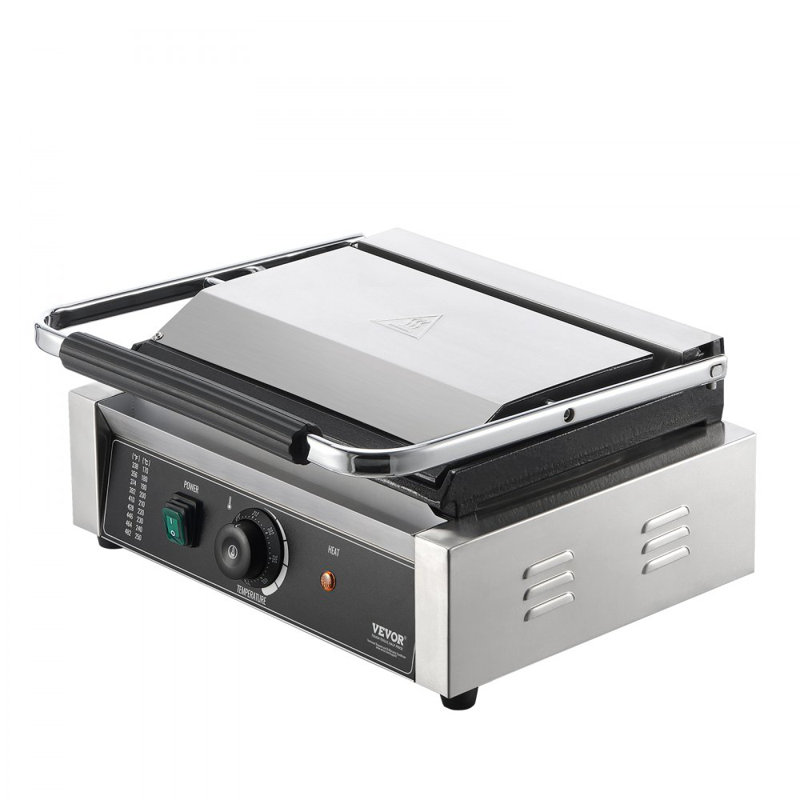 Plaque de cuisson commerciale pour barbecue, 17 po x 16 po
