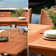 Askey 12 - Person Patio Dining Set with Extendable Rectangular Table