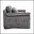 74 Inch Cloud Corduroy Loveseat Sofa, Modern Comfortable 2-Seater For Living Room And Small Spaces-714897735