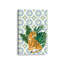 Tigre et motifs tropicaux sur toile tendue-852771988