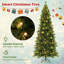 Arbre de Noël artificiel illuminé 8 pi Isaiahs - support inclus