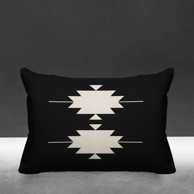 Sike Outdoor Reversible Throw Pillow
