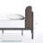 Bree Metal Upholstered Platform Bed with Curved Headboard-54692849-54692852