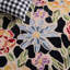Tapis noir en laine crocheté à la main Hollander-1944043165