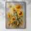 FLORAL Series CDLV III, reproduction d'art encadrée - bois massif-922159125