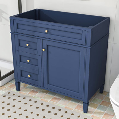 35.2'' Single Bathroom Vanity Base Only