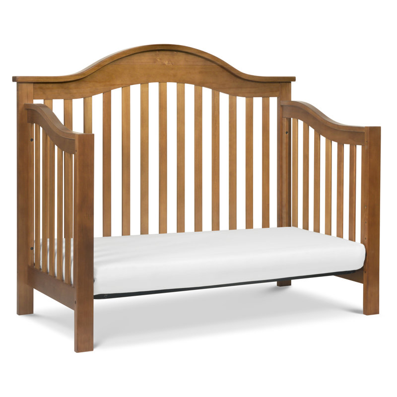 Lit de bébé convertible 4-en-1 Jayden, Châtaigne