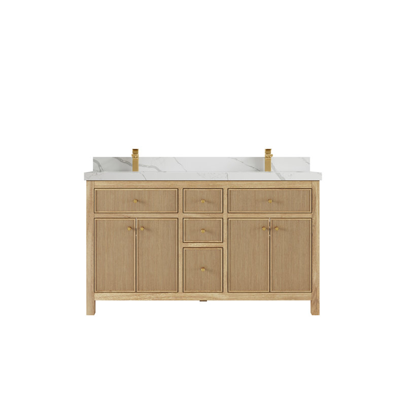 Ensemble de meuble-lavabo double 60 po Sonoma