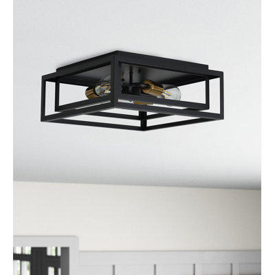 Plafonnier semi-encastré 3 lumières 15,35 po Andrus