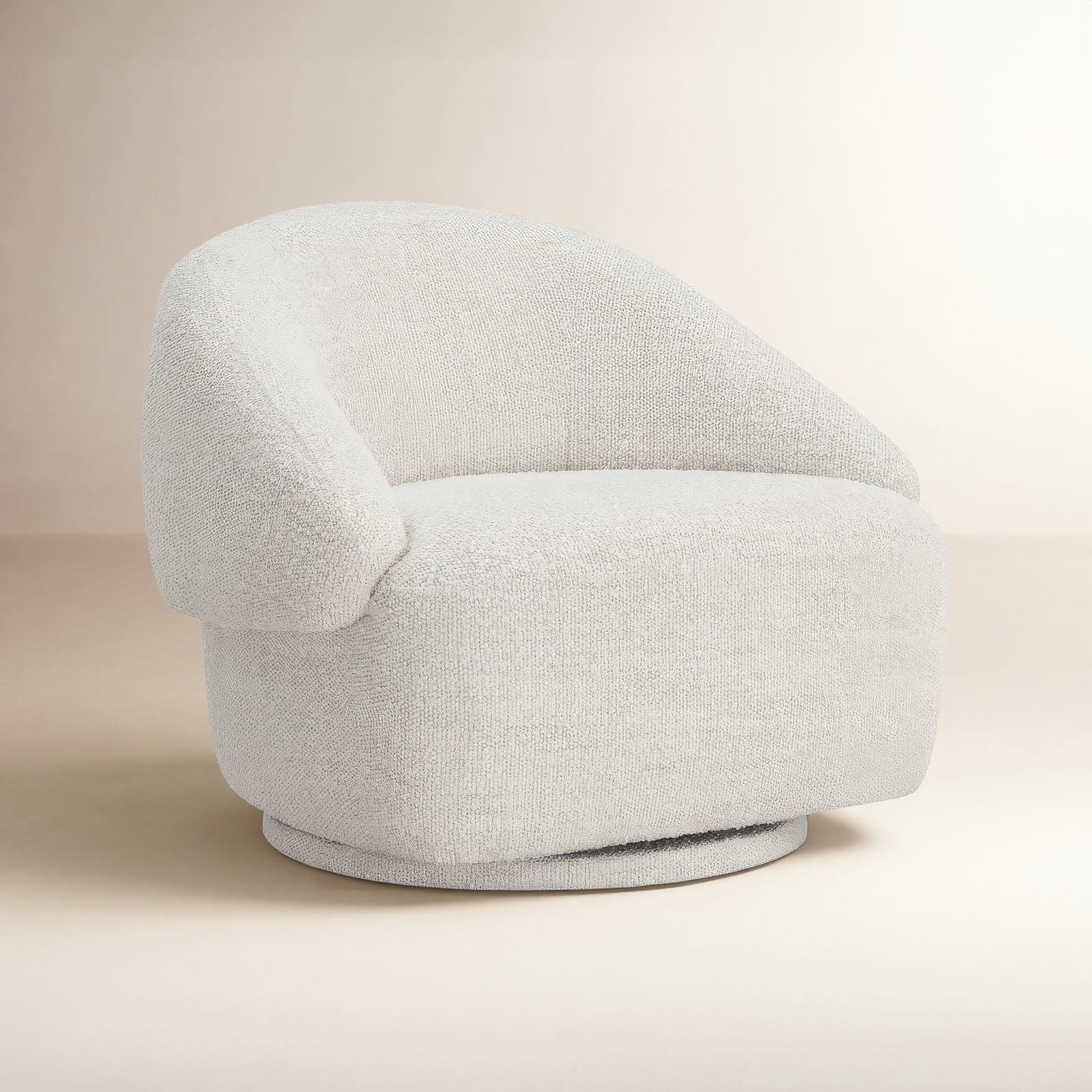 Swivel Barrel Chair