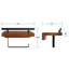 Porte-papier hygiénique mural avec tablette-86704079