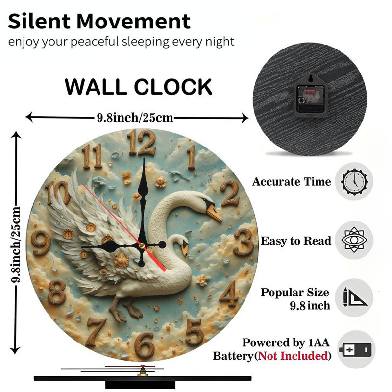 Horloge murale élégante