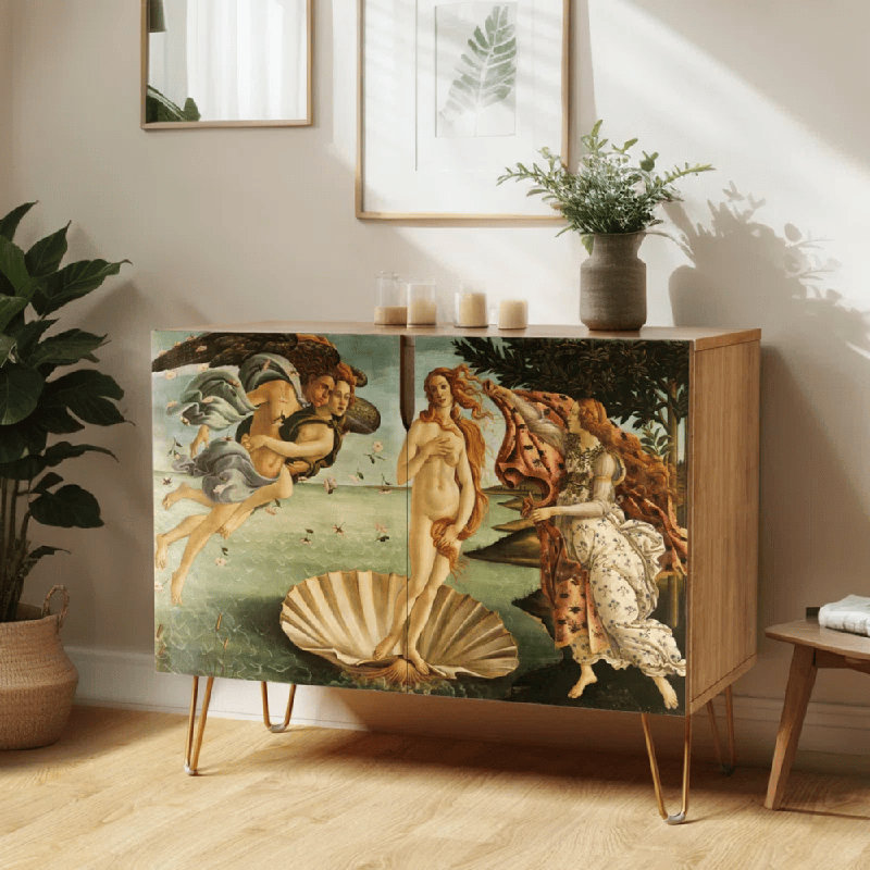 35'' Sideboard, Botanical Green