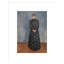 «Inger en noir et violet» par Edvard Munch, impression giclée sur cadre-1810914026