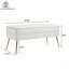 Banc de rangement à couvercle rabattable rembourré-1852345174