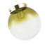 21cm H Glass Lamp Shade in Green