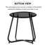 Table de bout en acier Enzor-967317414