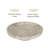 Auburn Terracotta Decorative Bowl - Matte Dripped Brown Rustic Finish Centerpiece
