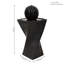 Ball Modern Black Polyresin Outdoor Solar Fountain with Battery and LED Light