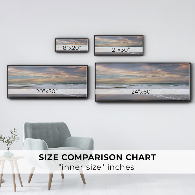 Soft Twilight- Framed Canvas