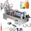 Machine de remplissage pneumatique pneumatique 50-500 ml, machine de remplissage liquide double
